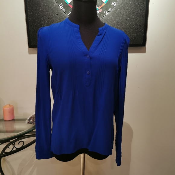 Ba&sh Popover Top Royal Blue - Picture 10 of 10